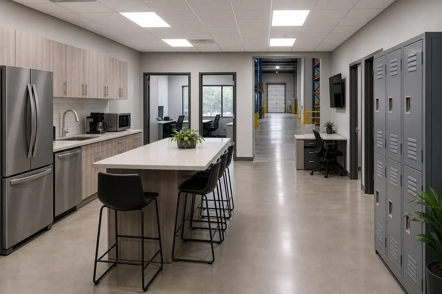 Industrial and Warehouse Offices janitorial priorities